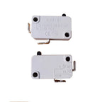 KW7-0 Momentary Microswitch Micro Switches for Microwave Oven Game Machine Electric Cookers 16A 125VAC/250VAC 1NO 2Pins, 4-Pack