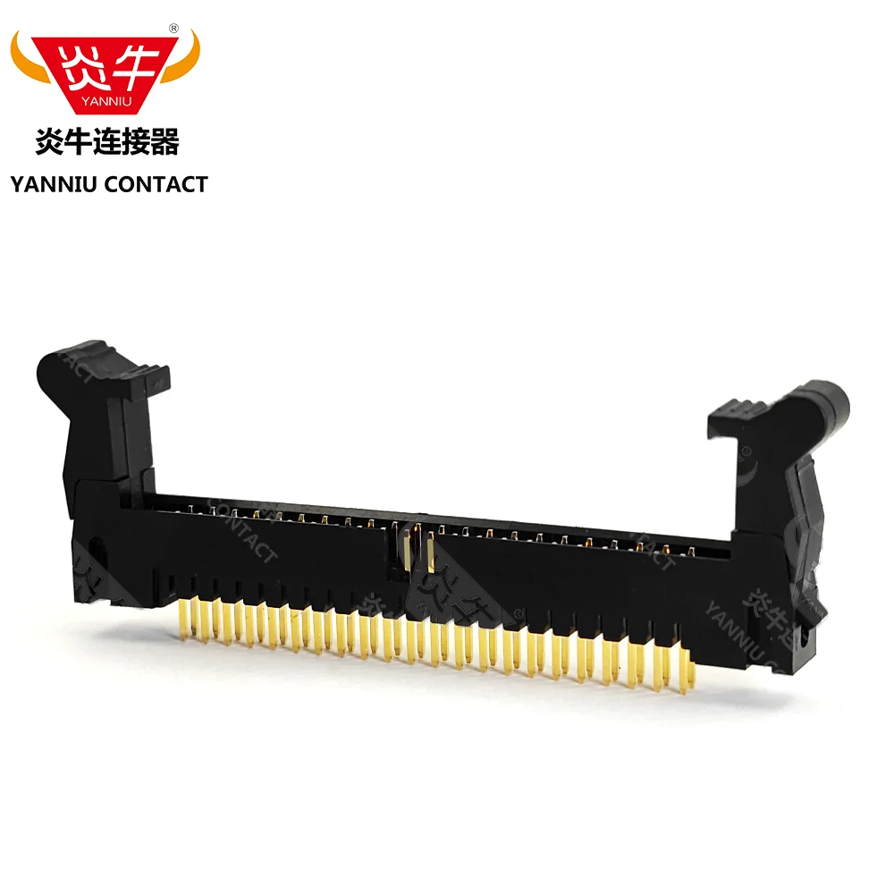 50Pcs DC2  6p-64P 2.0mm PITCH IDC SOCKET CONNECTORS ISP JTAG HEADER   YANNIU  High Temperature Resistance  Electroplate Gild 3Au