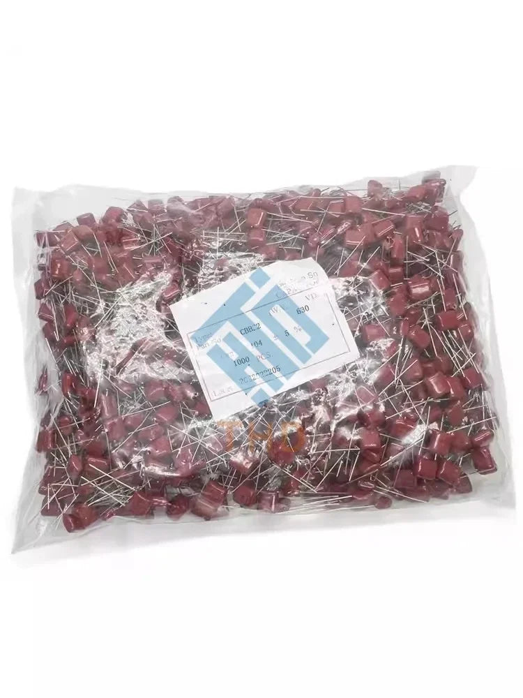 1 Pack CBB Polypropylene Film Capacitor 100V 250V 400V 450V 630V 1600V 2000V 102J 103J 104J 105J 223J 224J 225J 334J 474J 475J