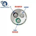 CBB65A-1 LG1P 1.5P air conditioning capacitor 25+1.5UF 25+2UF 30+3UF 35+2.5UF air conditioning compressor capacitor