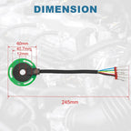 Motorcycle Motor Sensor for SUR-Ron Light Bee X S Motor Hall Sensor Replacement/surron