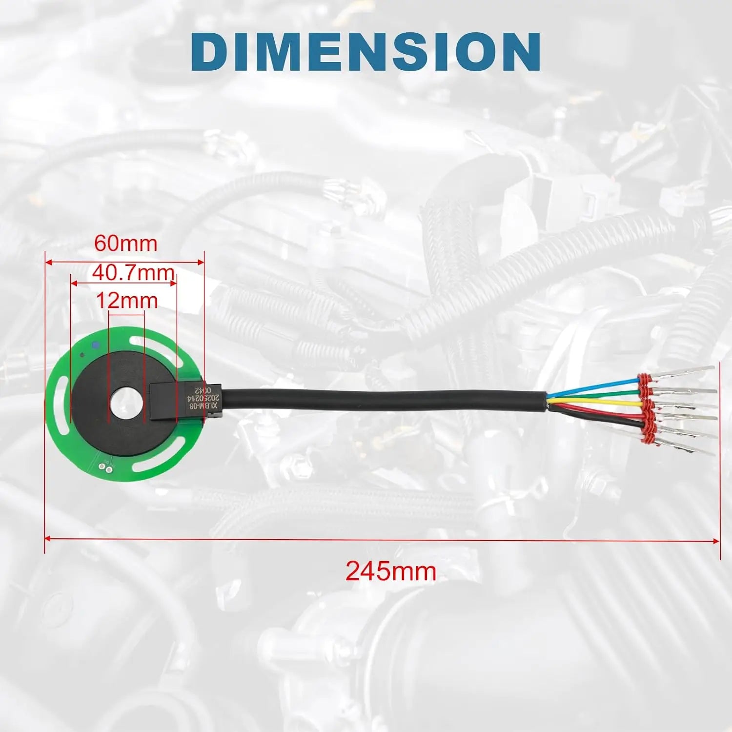 Motorcycle Motor Sensor for SUR-Ron Light Bee X S Motor Hall Sensor Replacement/surron