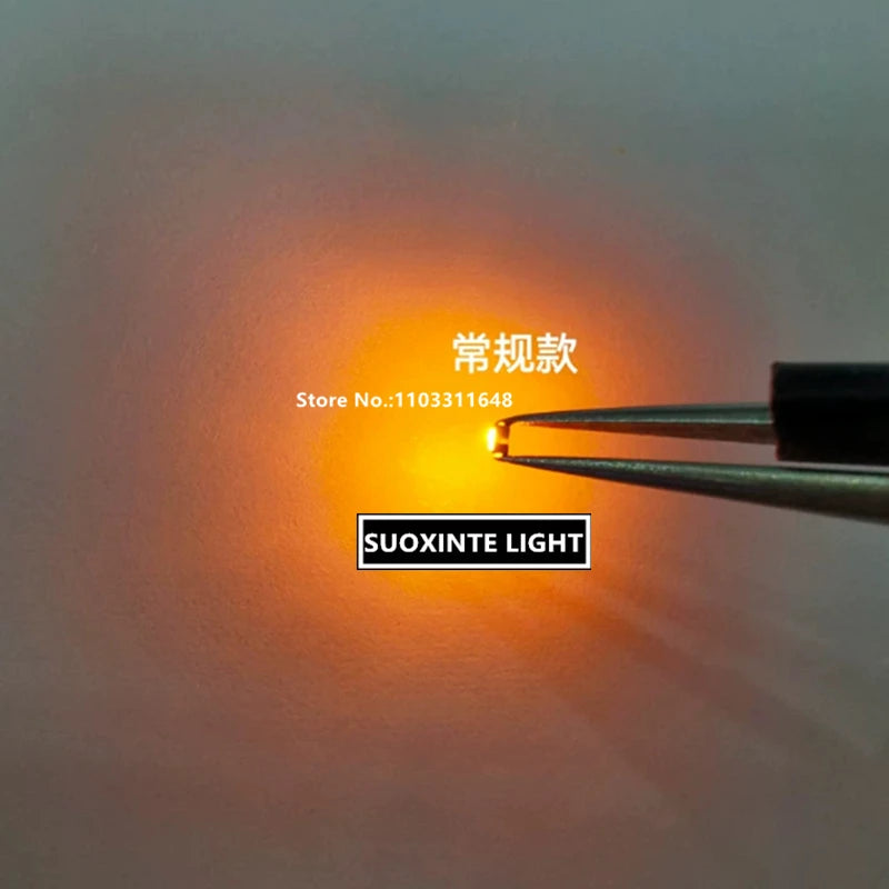 Highlight 0402 Yellow SMD LED, Reversed Polarity Mini 1005 Small Size Light-emitting Diode