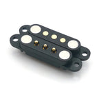 1-10pcs 2A DC Magnetic Pogo Pin Connector 2Pin 3Pin  Pogopin Male Female Spring Loaded DC Power Socket 2P 3P