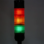 Zusen 70mm T7-RG-BZ-2/2Y 12V 24V Two-story Warning light signal LED three-color machine tool indicator Buzzer