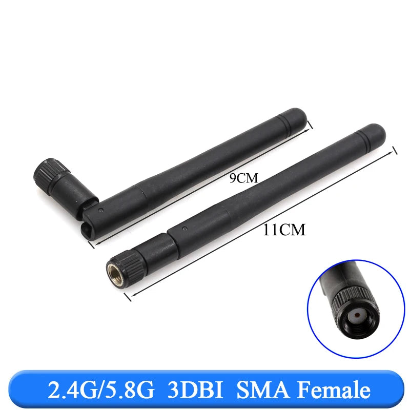 1-10Pcs 2.4GHz 5.8Ghz 5G Antenna RPSMA 8dBi wifi Antenna Dual Band 2.4G/5G 5.8G WIFI Antena Aerial SMA Female Wireless Router