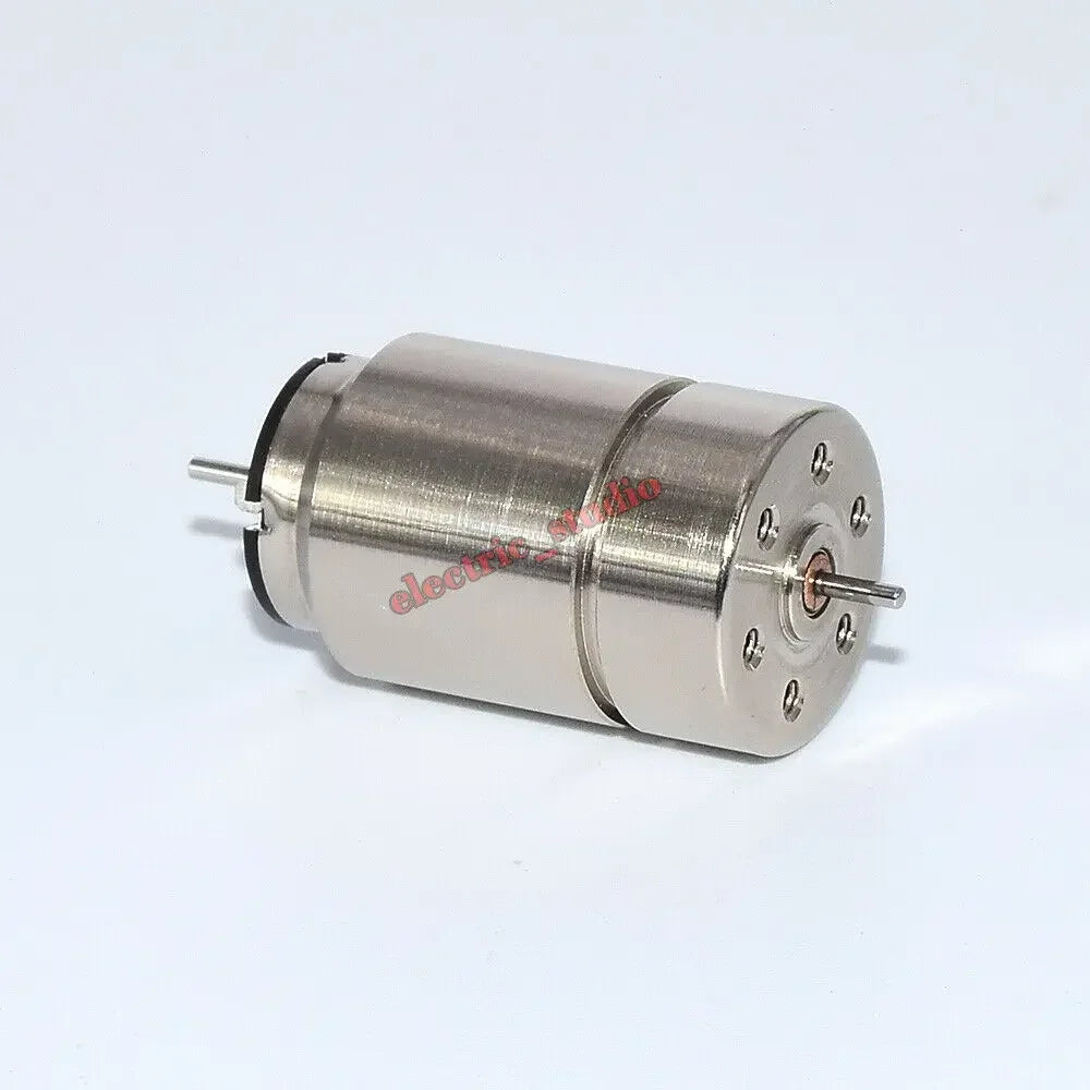 1PC DC 12V 816 1020 1215 1524 Coreless Motor Dual Shaft High Speed for Rail Train