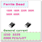 JASNPROSMA 1210/3225 100MHZ 2000PCS General current SMD Ferrite Bead 150R 180R 220R 300R 500R 600R 25% SMD OHM New High quality
