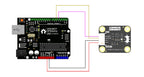 DFRobot Gravity LTR390 UV Light Sensor 280 to 430nm UVA UVB Support I2C UART 3.3V or 5V for Light intensity detection Weather