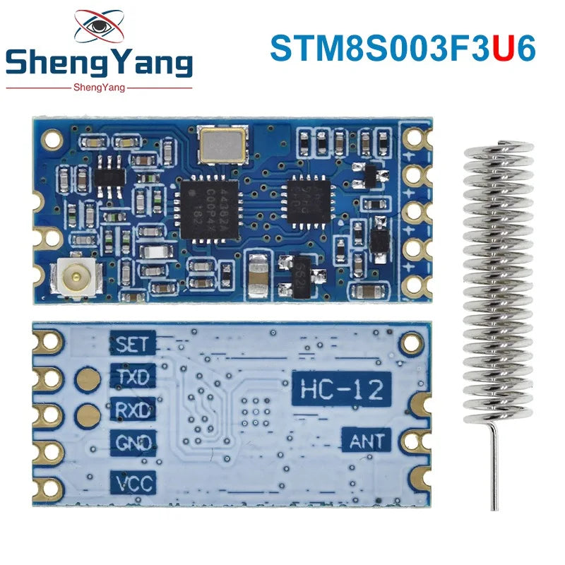 1/2/5pcs TZT 433Mhz HC-12 SI4463/4438 Serial Port Module 1000m