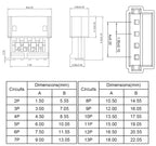 5Pairs Mini Micro ZH 1.5mm 2P 3P 4P 5P 6Pin Male Female Plug Connector With Wire Cables UL1571 28AWG 150MM