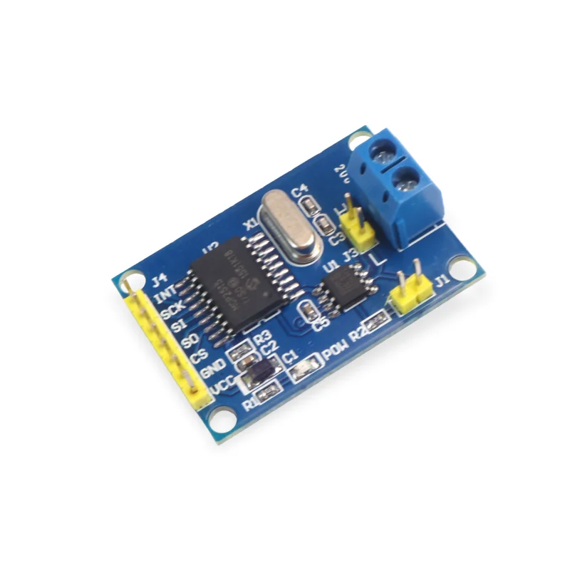 1pcsMCP2515 CAN Bus Module TJA1050 Receiver SPI Interface Industrial Grade 120Ω Resistor 1Mb/s for Arduino Automotive Diagnostic
