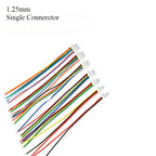 10pcs SH1.0/1.25 ZH1.5mm XH2.54/PH2.0mm Single Head Male Plug Connector 2P/3/4/5/6/7/8/9/10Pin 10cm 20cm Wire