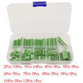 1 Box KF128 2.54mm Mini PCB Screw Terminal Block Connector KF128-2.54 2P 3P 4P 5P 6P 7P 8P 9P 10P 12P for 26-18AWG Cable