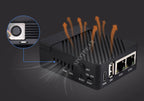Raspberry Pi CM4 dual ETH mini Open-source Router Board Metal case for Compute Module 4 IO Board  5V, Type-C interfac