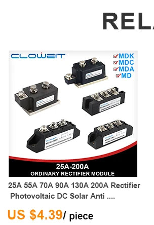 Volt Silicon Single 1 Phase Diode Metal Case Bridge Rectifier MDQ 100A Amp 1600V Single Phase Rectifier Bridge Module