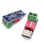 Type-C PD QC Trigger Module 5V 9V 12V 15V 20V DIP Switch Adjustable 100W Decoy with Screw Terminal for Power Bank Router DIY