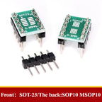 5PCS PCB Board SMD Turn To DIP Adapter Converter Plate SOP 8/16/14/20/24/28P SOT89 SOT23 SOT223 TO DIP SOP/MSOP/TSSOP