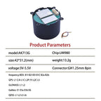 ZED-F9P/UM980/UM981/UM960/Beiyun M20 GNSS/GPS Centimeter-Level RTK Module with Helix Antenna Compass IST8310/RM3100,FOR UAV