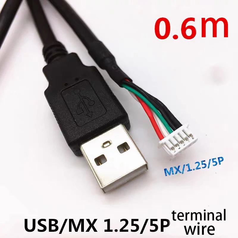 usb touch screen camera terminal cable xh2.54/ph2.0/mx1.25/sh1.0 motherboard usb connection cable