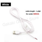 LED Strip USB Connector Cable Extension 2 Pin Power Supply Wire On/Off Switch Electrical 5V Wire For LED Lighting