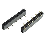 10pcs 2.54mm SMD Stackable 1x2P/3P/4P/5P 6P 8P 10P 40P PH8.5 Single Row Rohs SMT Female Pin Header 40Pin Interleaved Connectors