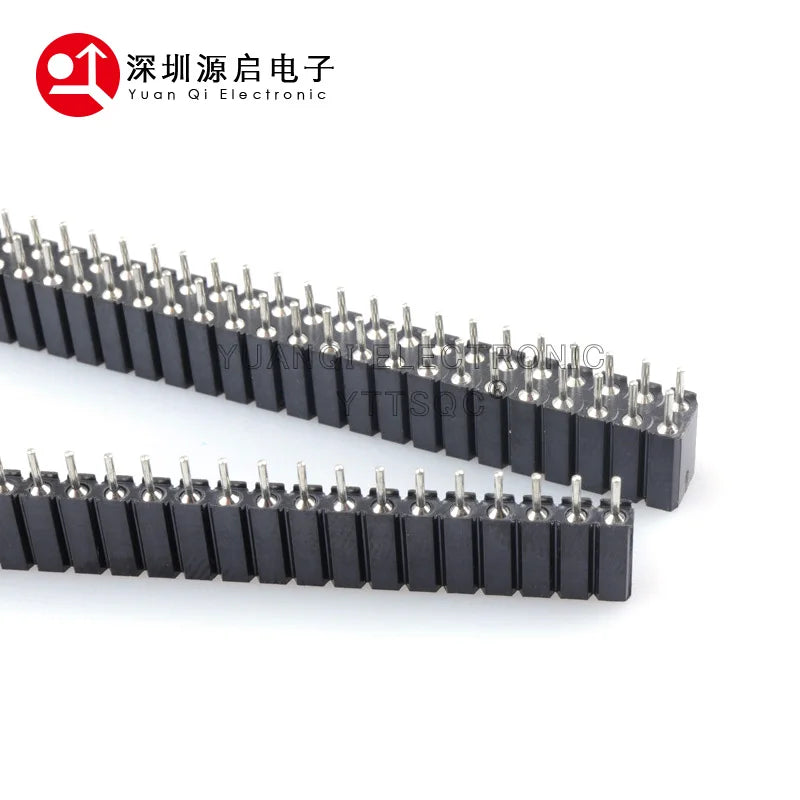 2.54mm PH7 Extra Plastic Height 2/3/4/5/6/7/8/9/-40P Round Dual Single Row PCB IC Crystal Transistor Socket Hole Female Header