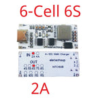 2A/4A 4-12 Cell NIMH Charger Module TYPE-C DC 5V Boost BMS CC/CV NiCd for 4.8V 6V 7.2V 8.4V 9.6V 10.8V 12V 13.2V 14.4V Battery