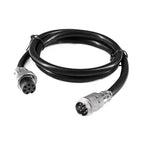 GX20 2 Female Plug To Male Dock Socket Electrical Aviation Connector 2 3 4 5 6 7 8 9 10 12 14 15Pin 1m 2m 3M Cable customizable