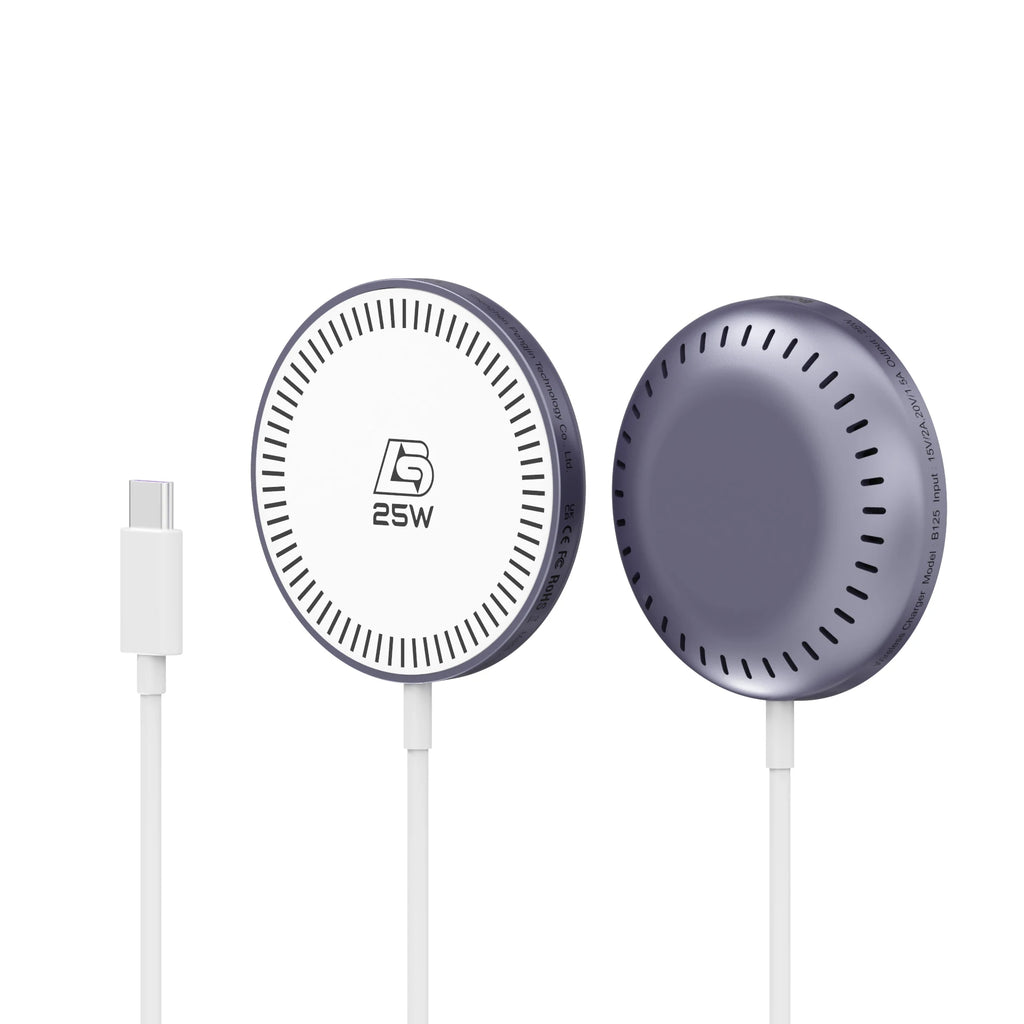 Bonola 25W Magnetic Wirelesss Charger for Samsung S26 Ultra Wireless Fast Charging Pad Type C Cable for Galaxy S26 Ultra