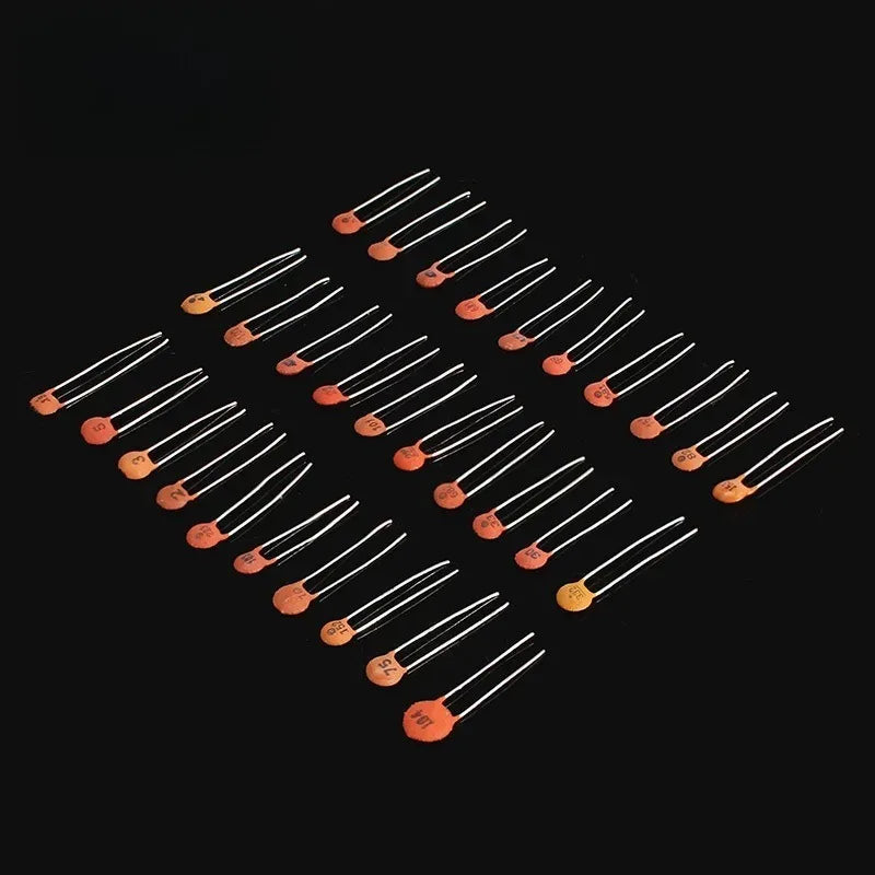 300/960PCS Ceramic Capacitor Kit 2pF-0.1uF Direct Insertion Assorted Set Electronics Components DIY Sample Pack