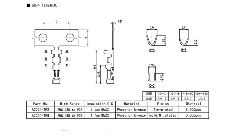10pcs Dupont 2.0 Two Row Pitch 2.0mm Dupont Head  2x2P/3P/4P/5P/6P/7P/8P Dupont Plastic Shell, Spacing 2MM Dupont Head