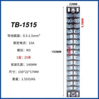 Terminal Block Position Connection Strip Copper Iron TB-1503 TB-1504 TB-1505 TB-1506 TB-1508 TB-1510 TB-1512 TB-1515 TB-1520