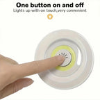 Dimmable LED Under Cabinet Light with Remote Control Battery Operated LED Closets Lights Wardrobe Bathroom Lighting Night Light