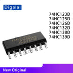 74HC123D 125D 126D 132D 138D 139D Logic ICs - Monostable Multivibrator Quad Buffers Schmitt Trigger NAND Decoders SOIC