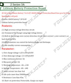 1S 2S 3S 4S 5S 6S 3A 15A 20A 30A Li-ion Lithium Battery 18650 Charger PCB BMS Protection Board For Drill Motor Lipo Cell Module
