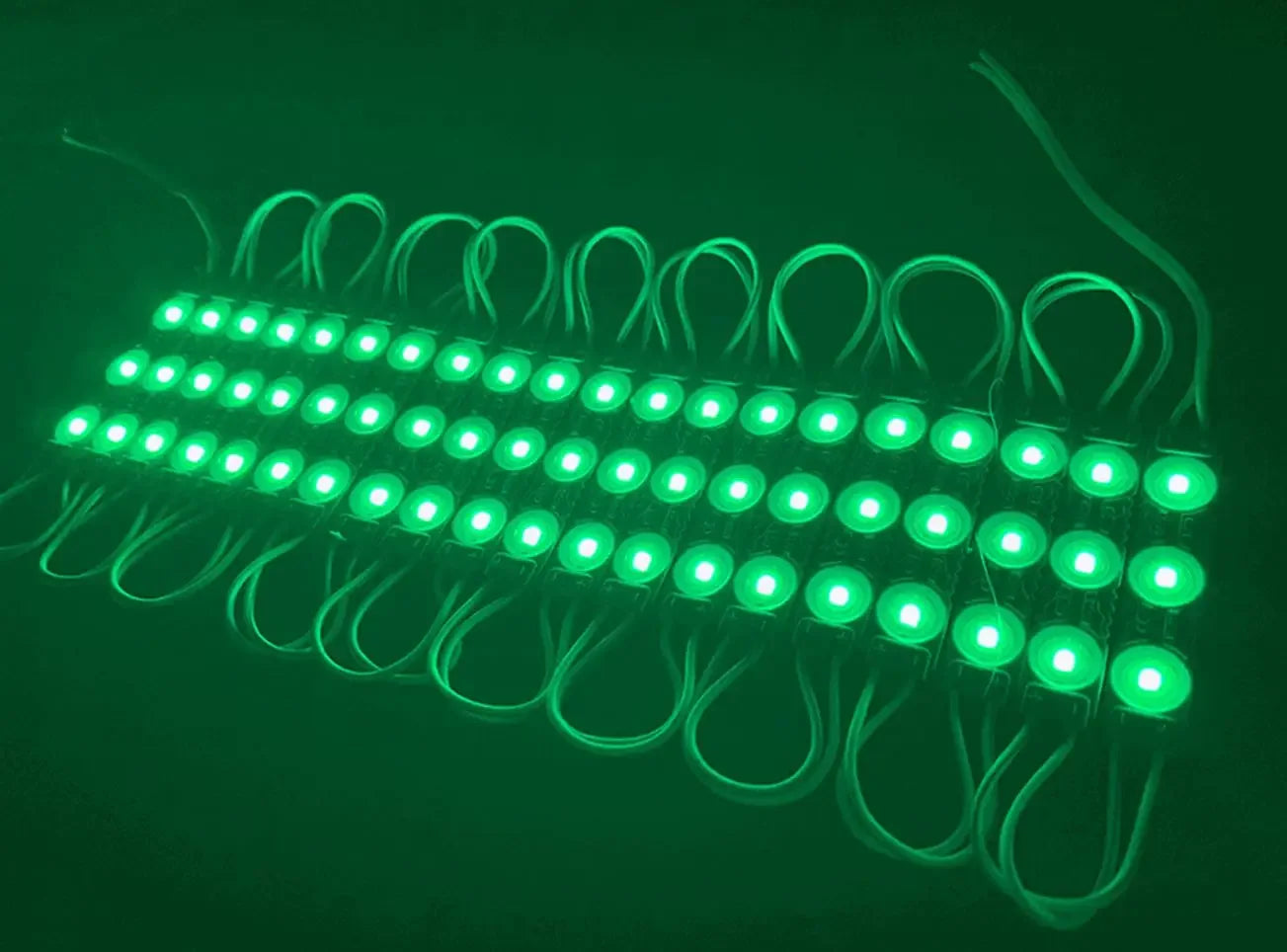200pcs DC12V 2835 3LED Module Injection Outdoor Waterproof IP67 Strip Light for Shop Signboard Advertisement Sign Letter Decor