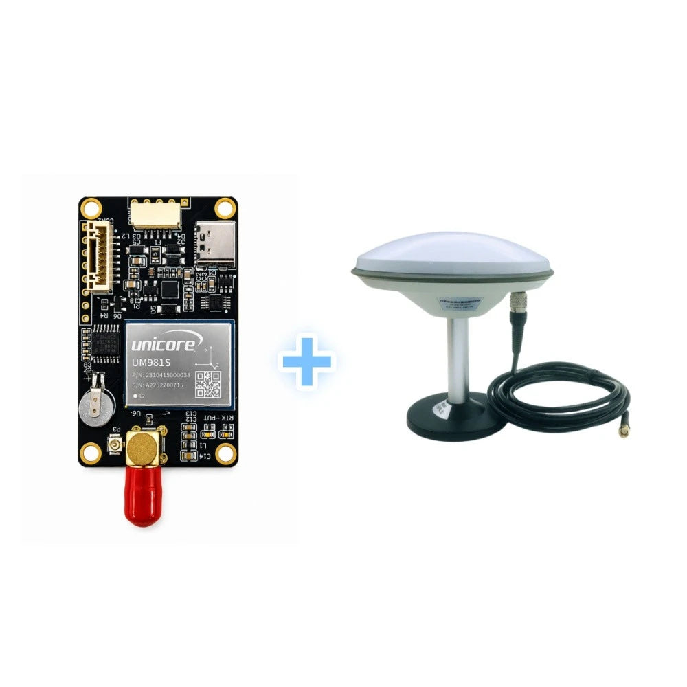 UM981S RTK GNSS Module IMU INS Tilt Surveying Board Multi-Frequency Centimeter Positioning GPS BDS Receiver for Survey GIS