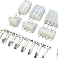 20Sets CH3.96-2Pin 3/4/5/6Y/A/T 20pcs Straight Vertical Male Pin Wafer+ 20pcs Female Housing + Terminal PCB to Wire Connector