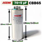 CBB65 Capacitor Dual Run Start Round