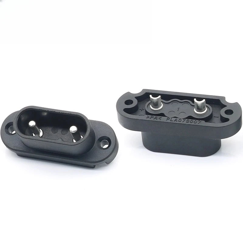 New QC2+0 Round Electric Plug  Lithium Socket for  500V Waterproof Male and Female Skateboards and Bicycles Energy Connector