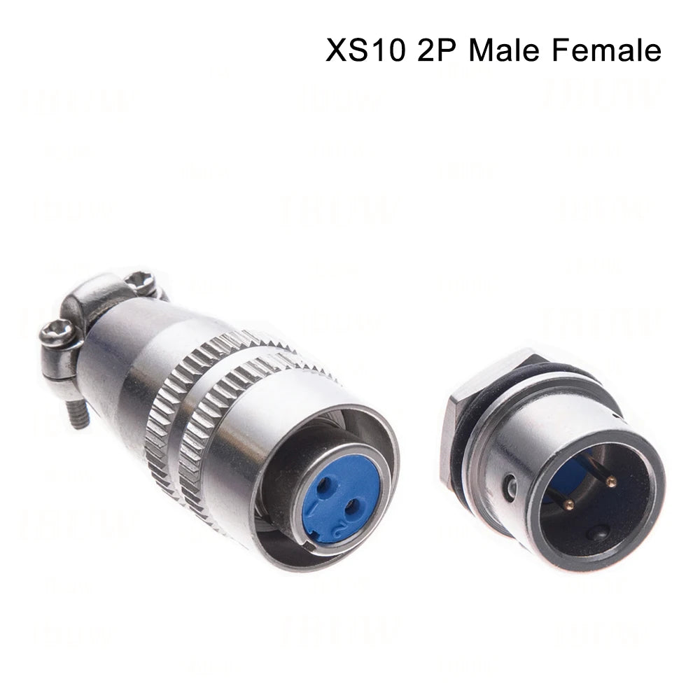 XS10 4PIN 5PIN  Docking Aviation Plug Socket Waterproof Circular Connector 2PIN 3PIN