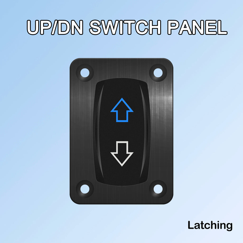 ARROWS 6Pin (ON)-OFF-(ON) DPDT Momentary Switch12V UP/DOWN Polarity Reverse Rocker Switch for ARB/Carling/NARVA Replace