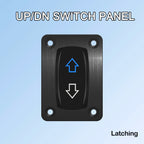 ARROWS 6Pin (ON)-OFF-(ON) DPDT Momentary Switch12V UP/DOWN Polarity Reverse Rocker Switch for ARB/Carling/NARVA Replace