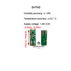 SHT20 SHT30 SHT31 SHT35 SHT40 SHT41 SHT45 SHT10 Temperature and Humidity Sensor Module Humidity Sensor IIC I2C Breakout Weather