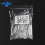 800-4000PCS 80 Values Resistors Kit 0402 0603 0805 1206 2010 SMD Resistor 10R~910K Ohm DIY Kit Resistance 5%