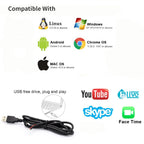 GXIVISION 60FPS 2MP Color Global Shutter Case Camera,USB Drive Free,Moving Capture,1600x1200,CS Lens,Win/Linux/Android/RPi