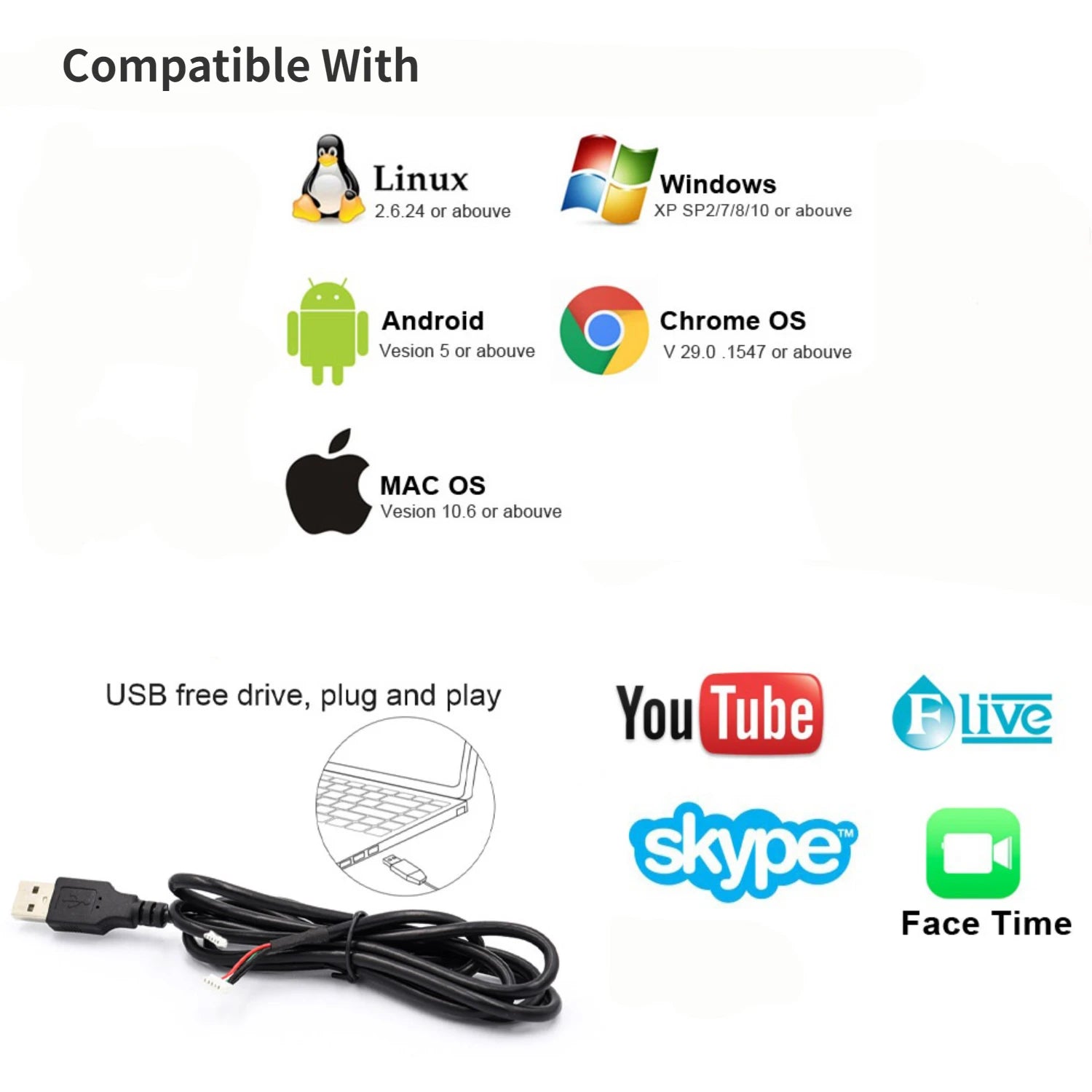 GXIVISION 60FPS 2MP Color Global Shutter Case Camera,USB Drive Free,Moving Capture,1600x1200,CS Lens,Win/Linux/Android/RPi
