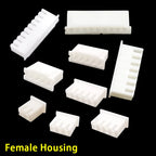 100Pcs/Lot XH2.54 Connector JST 2/3/4/5Pin Female Housing Plastic Shell Plug XH Male/Female Pin Header Dupont Wire Connector
