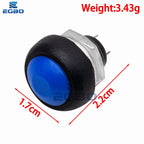 5~10PCS EGBO Mini 12mm Waterproof Momentary ON/OFF Push Button Round Switch PBS-33B PBS-11B For arduino